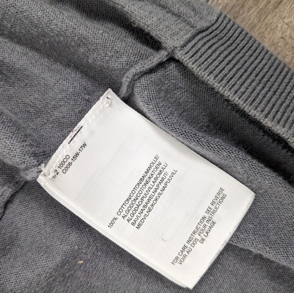 Mexx Gray Cardigan Cotton Small - Picture 5 of 7